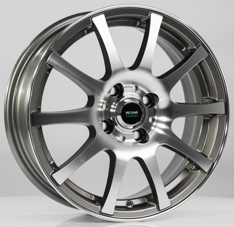 Megami MGM-2 6x15 4*100 Et:48 Dia:54,1 gmf Megami MGM-2 6x15 4*100 Et:48 Dia:54,1 gmf
