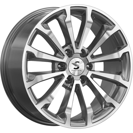 Premium Series КР006 8,5x20 6*139,7 Et:33 Dia:100,1 Diamond gloss graphite Premium Series КР006 8,5x20 6*139,7 Et:33 Dia:100,1 Diamond gloss graphite