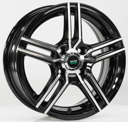 Megami MGM-1 6x15 4*98 Et:35 Dia:58,6 bkf Megami MGM-1 6x15 4*98 Et:35 Dia:58,6 bkf