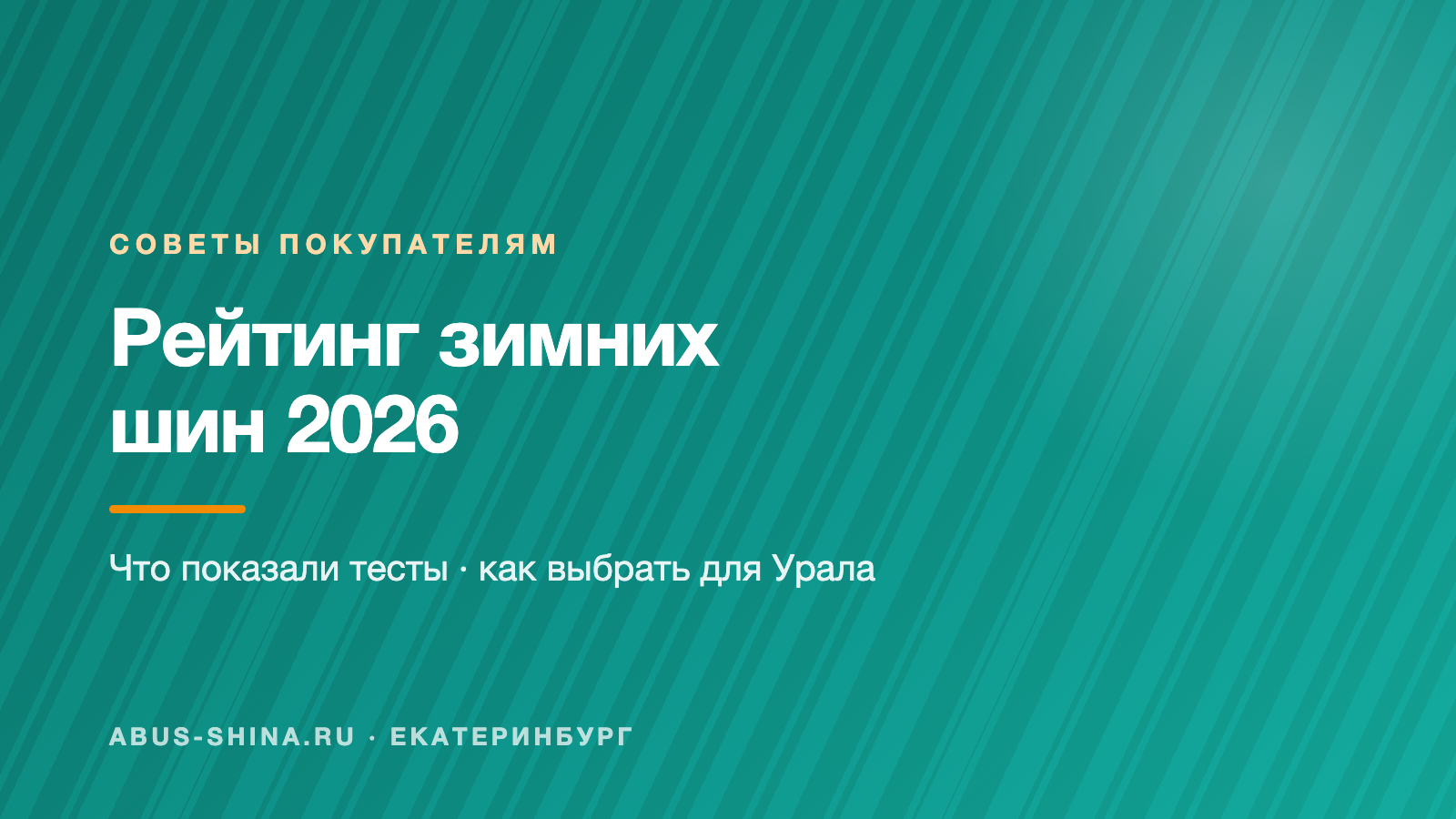 Рейтинг зимних шин 2026: что показали тесты