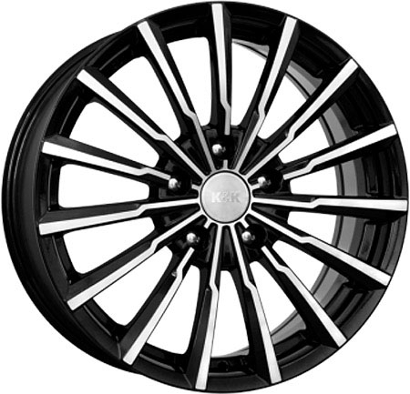 K&K Акцент 7x17 4*100 Et:41 Dia:60,1 алмаз черный K&K Акцент 7x17 4*100 Et:41 Dia:60,1 алмаз черный