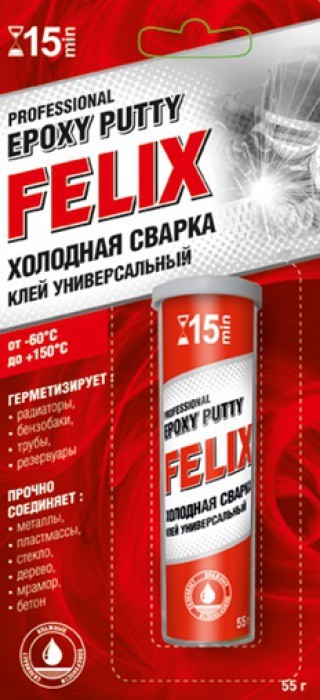 FELIX Холодная сварка, блистер, 55гр
