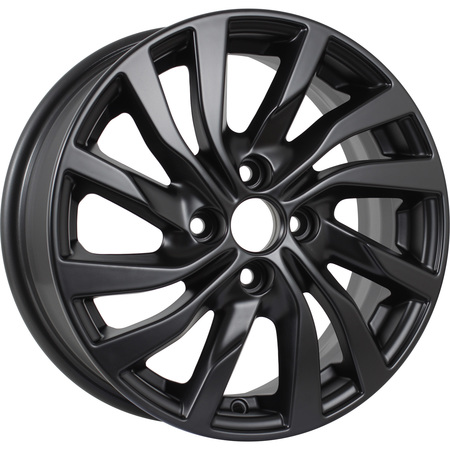 KDW KD1546 6x15 4*100 Et:37 Dia:60,1 Matt_Black_Painted KDW KD1546 6x15 4*100 Et:37 Dia:60,1 Matt_Black_Painted
