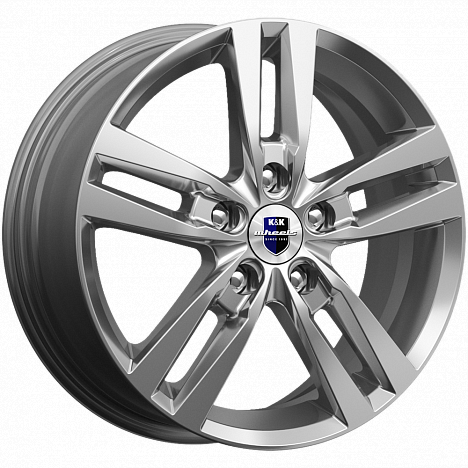K&K Rassvet 6,5x16 5*108 Et:50 Dia:63,3 дарк платинум K&K Rassvet 6,5x16 5*108 Et:50 Dia:63,3 дарк платинум