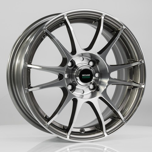 Megami MGM-3 6x15 4*100 Et:48 Dia:54,1 GMF Megami MGM-3 6x15 4*100 Et:48 Dia:54,1 GMF