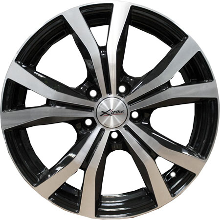 X'trike X-119 6,5x16 5*112 Et:45 Dia:57,1 BK/FP X'trike X-119 6,5x16 5*112 Et:45 Dia:57,1 BK/FP