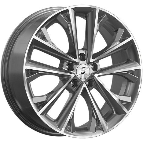 Premium Series КР012 7x18 5*114,3 Et:33 Dia:67,1 Diamond Gloss Graphite Premium Series КР012 7x18 5*114,3 Et:33 Dia:67,1 Diamond Gloss Graphite