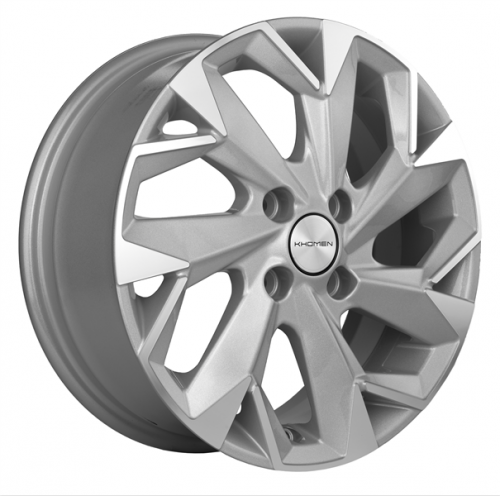 Khomen 1508 6x15 4*98 Et:35 Dia:58,6 F-Silver-FP Khomen 1508 6x15 4*98 Et:35 Dia:58,6 F-Silver-FP