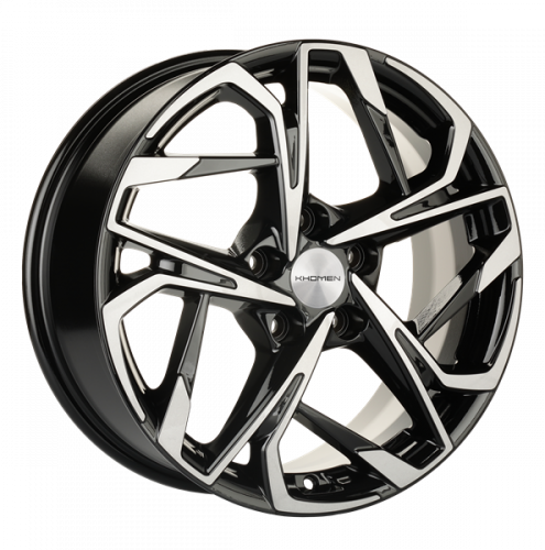 Khomen 1716 7x17 5*114,3 Et:48 Dia:67,1 Black-FP Khomen 1716 7x17 5*114,3 Et:48 Dia:67,1 Black-FP
