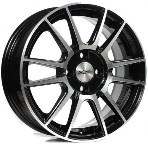 X'trike X-127 6x15 4*114,3 Et:40 Dia:66,1 BK/FP X'trike X-127 6x15 4*114,3 Et:40 Dia:66,1 BK/FP