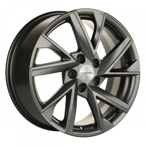 Khomen 1714 7x17 5*114,3 Et:39 Dia:60,1 Gray Khomen 1714 7x17 5*114,3 Et:39 Dia:60,1 Gray