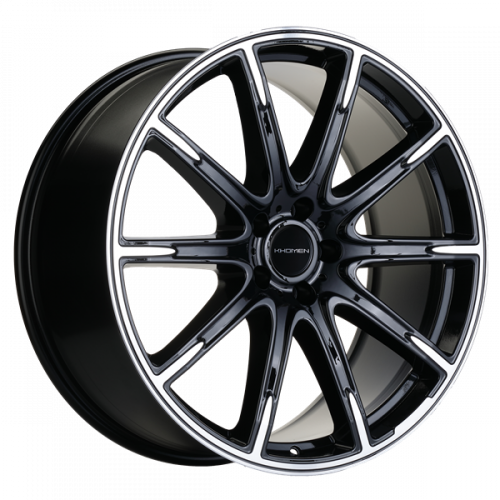Khomen 2102 9,5x21 5*112 Et:45 Dia:66,6 Black-FP Khomen 2102 9,5x21 5*112 Et:45 Dia:66,6 Black-FP