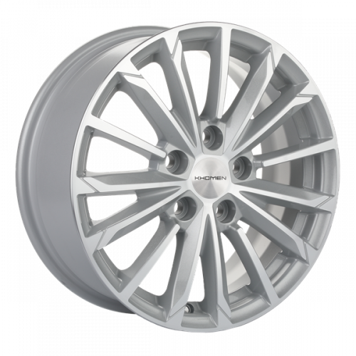 Khomen 1611 6,5x16 5*112 Et:46 Dia:57,1 F-Silver Khomen 1611 6,5x16 5*112 Et:46 Dia:57,1 F-Silver