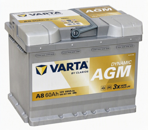 АКБ Varta 60 Ач о/п Dynamic AGM 560 901 068