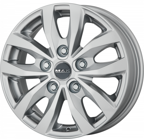 MAK Load 5 6,5x15 5*160 Et:58 Dia:65,1 Silver MAK Load 5 6,5x15 5*160 Et:58 Dia:65,1 Silver