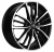 Khomen KHW1812 7x18 5*112 Et:43 Dia:57,1 Black-FP Khomen KHW1812 7x18 5*112 Et:43 Dia:57,1 Black-FP