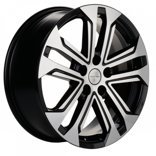 Khomen 1803 7x18 5*114,3 Et:40 Dia:64,1 Black-FP Khomen 1803 7x18 5*114,3 Et:40 Dia:64,1 Black-FP