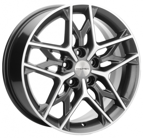 Khomen 1709 7x17 5*114,3 Et:45 Dia:60,1 Gray-FP
