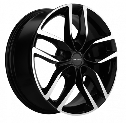 Khomen 1708 6,5x17 5*108 Et:33 Dia:67,1 Black-FP Khomen 1708 6,5x17 5*108 Et:33 Dia:67,1 Black-FP