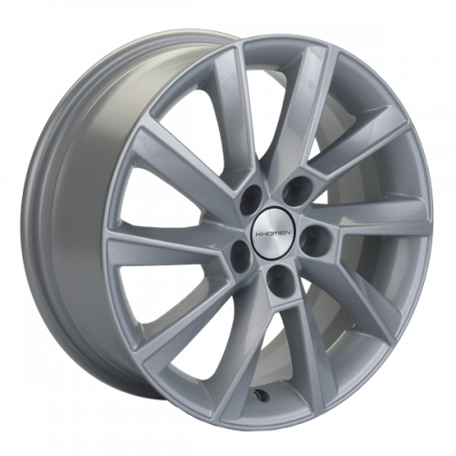 Khomen 1507 6x15 5*105 Et:39 Dia:56,6 F-SILVER Khomen 1507 6x15 5*105 Et:39 Dia:56,6 F-SILVER