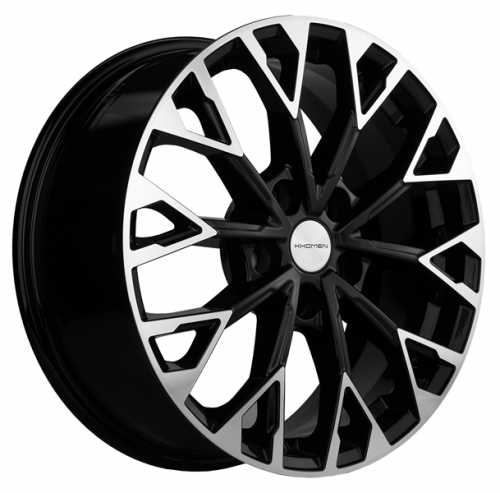 Khomen KHW1718 7x17 5*110 Et:45 Dia:67,1 Black-FP