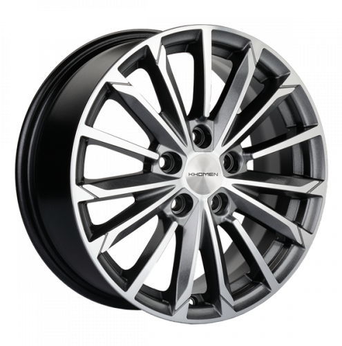 Khomen 1611 6,5x16 5*108 Et:50 Dia:63,3 G-SILVER-FP Khomen 1611 6,5x16 5*108 Et:50 Dia:63,3 G-SILVER-FP