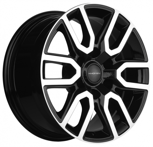 Khomen 1723 8x17 6*139,7 Et:30 Dia:106,1 Black-FP Khomen 1723 8x17 6*139,7 Et:30 Dia:106,1 Black-FP