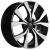 Khomen 1906 7x19 5*108 Et:45 Dia:65,1 Black-FP Khomen 1906 7x19 5*108 Et:45 Dia:65,1 Black-FP