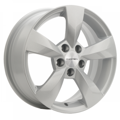 Khomen 1504 6x15 5*100 Et:43 Dia:57,1 F-Silver Khomen 1504 6x15 5*100 Et:43 Dia:57,1 F-Silver
