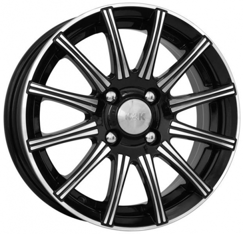 K&K Сиеста 6x15 5*100 Et:38 Dia:57,1 алмаз черный K&K Сиеста 6x15 5*100 Et:38 Dia:57,1 алмаз черный