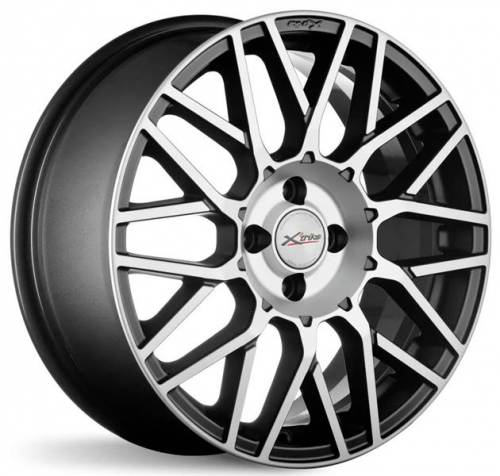 X'trike X-131 7x17 4*100 Et:41 Dia:60,1 BKM/FP X'trike X-131 7x17 4*100 Et:41 Dia:60,1 BKM/FP