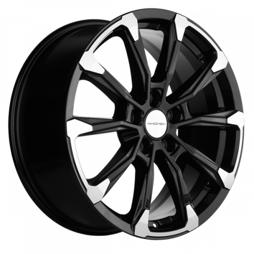 Khomen 1808 7,5x18 5*114,3 Et:50 Dia:67,1 Black-FP
