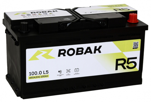 АКБ Robak R5 100 Ач о/п 6СТ-100.0 VL