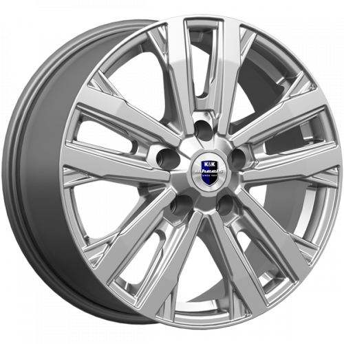 K&K Мичиган 8x18 5*130 Et:43 Dia:84,1 дарк платинум K&K Мичиган 8x18 5*130 Et:43 Dia:84,1 дарк платинум