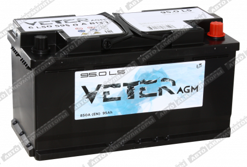 АКБ VETER AGM 95 Ач о/п