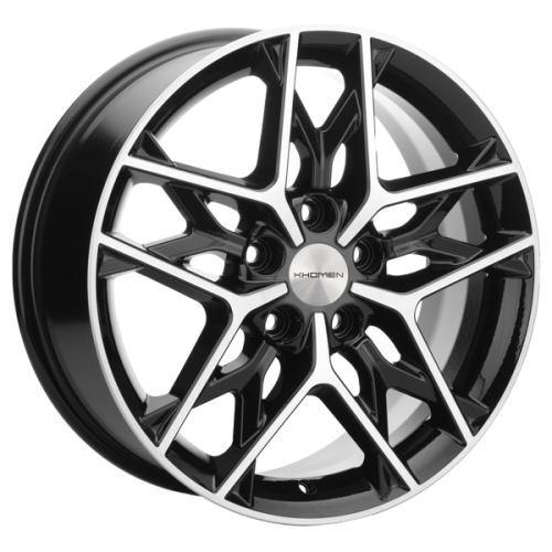 Khomen 1709 7x17 5*108 Et:50 Dia:63,3 Black-FP