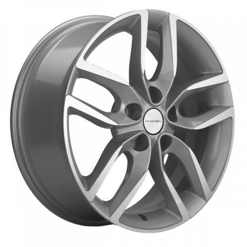 Khomen 1708 6,5x17 5*114,3 Et:45 Dia:67,1 F-Silver-FP Khomen 1708 6,5x17 5*114,3 Et:45 Dia:67,1 F-Silver-FP