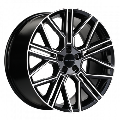 Khomen 2101 9,5x21 5*112 Et:37 Dia:66,6 Black-FP Khomen 2101 9,5x21 5*112 Et:37 Dia:66,6 Black-FP