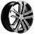 Khomen 1803 7x18 5*110 Et:50 Dia:63,3 Black-FP Khomen 1803 7x18 5*110 Et:50 Dia:63,3 Black-FP
