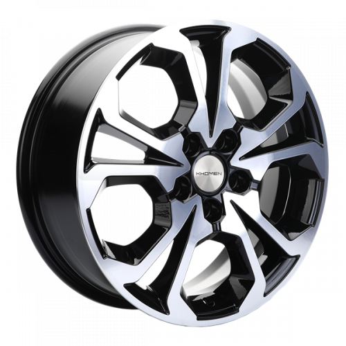 Khomen 1711 6,5x16 5*112 Et:46 Dia:57,1 BLACK-FP