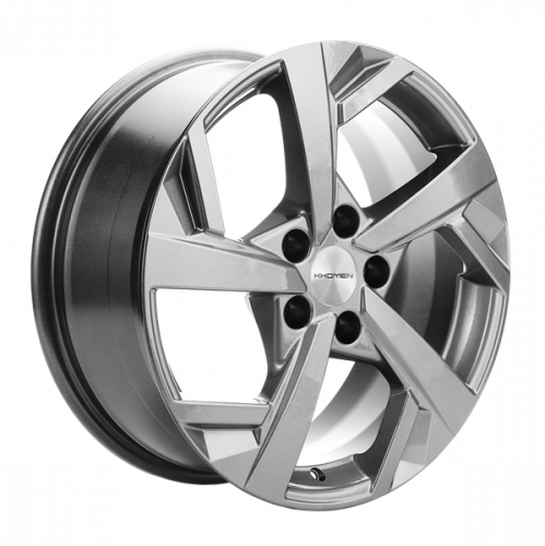 Khomen 1712 7x17 5*110 Et:46 Dia:63,3 Gray Khomen 1712 7x17 5*110 Et:46 Dia:63,3 Gray