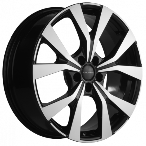 Khomen 1906 7x19 5*114,3 Et:35 Dia:60,1 BLACK-FP Khomen 1906 7x19 5*114,3 Et:35 Dia:60,1 BLACK-FP